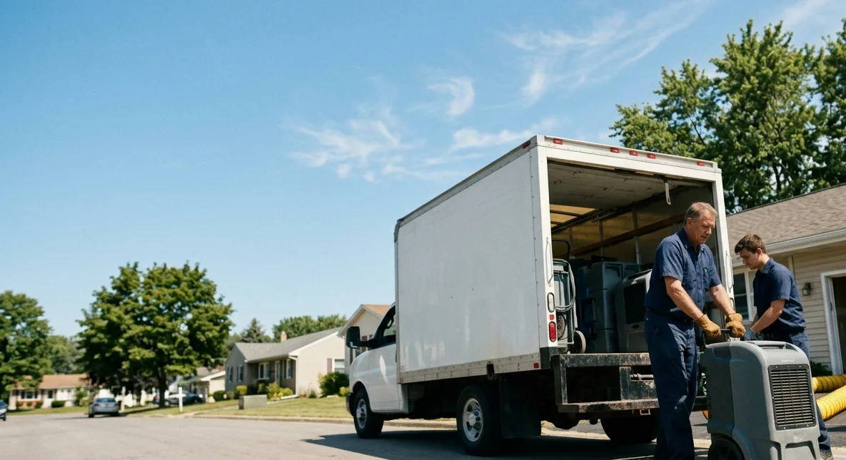 Water Damage Cleanup in Vergennes, IL near me